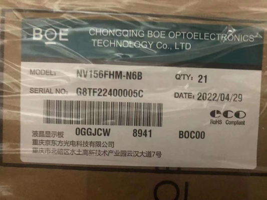 شراء 400CD/M2 30PIN 141PPI BOE لوحة شاشة جهاز كمبيوتر محمول شاشة LCD 15.6 بوصة NV156FHM-N6B online manufacture