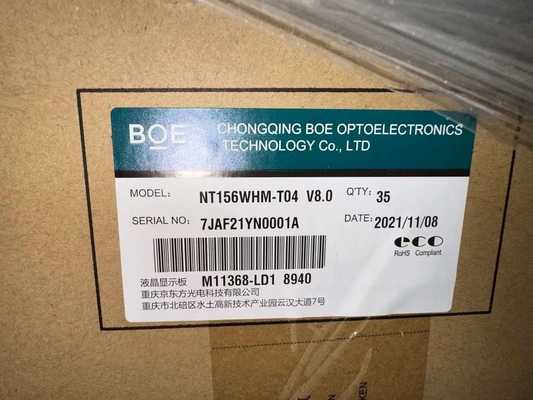 شراء BOE NT156WHM-T04 شاشة LCD للكمبيوتر المحمول 15.6 بوصة مع 1366x768 بكسل و 250ccd / m2 online manufacture