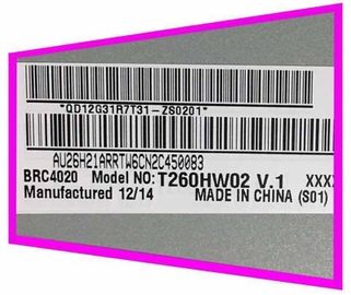 شراء T260HW02 V1 شاشة LCD صناعية 26 بوصة حجم 1920 * 1080 بكسل دقة online manufacture