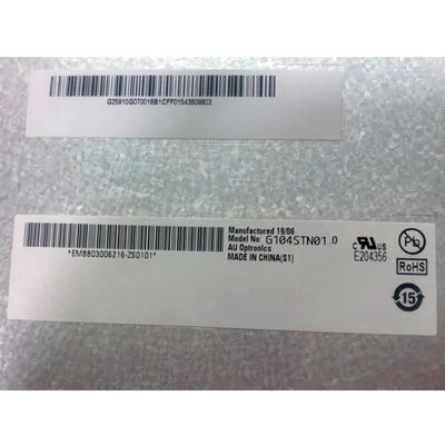 شراء 800×600 96PPI 230cd/M2 AUO 10.4 بوصة شاشة LCD صناعية G104SN03 V1 online manufacture