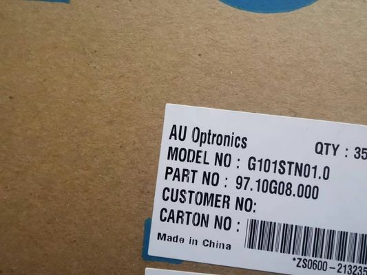 شراء 10.1 بوصة WSVGA 117PPI شاشة LCD الصناعية AUO G101STN01.0 250cd / M2 online manufacture