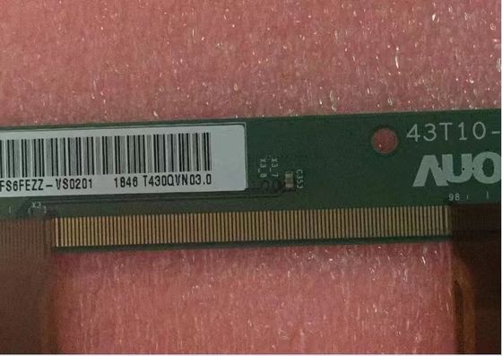 سعر جيد 43 بوصة UHD 3840 × 2160 لوحة تلفزيون LCD مع 1.07B اللون و 51 دبوس رابط الانترنت