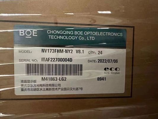 سعر جيد BOE 17.3 بوصة جهاز كمبيوتر محمول شاشة LCD NV173FHM-NY2 مع 1920x1080 دقة 144 هرتز معدل تحديث و 300cd / m2 الوضوح الانترنت