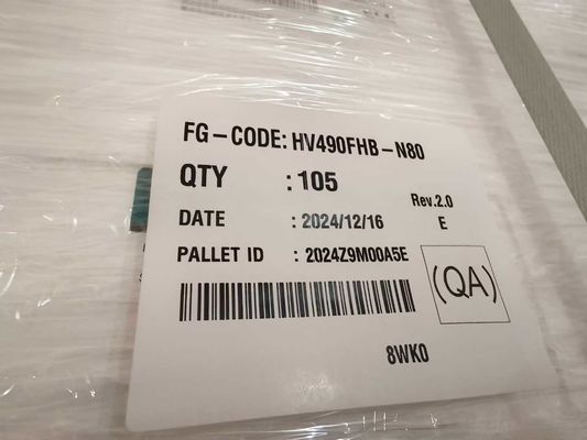 سعر جيد لوحة شاشة LCD BOE مقاس 49 بوصة HV490FHB-N80 بدقة 1920*1080 بكسل وموصل 51 سنًا وسطوع 500 شمعة الانترنت