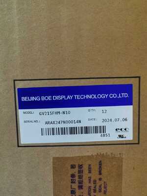 سعر جيد لوحة LCD صناعية BOE GV215FHM-N10 مقاس 21.5 بوصة بدقة 1920x1080 بكسل وسطوع 450 شمعة/متر مربع وموصل 30 سنًا للافتات الرقمية الانترنت