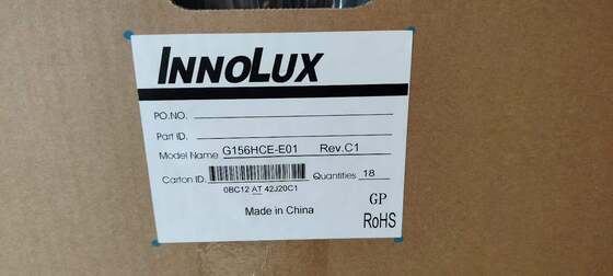 سعر جيد لوحة LCD مقاس 15.6 بوصة من Innolux بدقة 1920 × 1080 بكسل وسطوع 450 شمعة/م² وشاشة LCD صناعية بواجهة 40 سنًا الانترنت