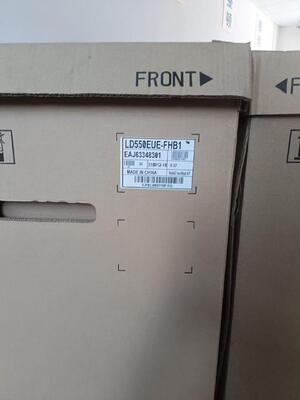 جودة لوحة شاشة تلفزيون إل جي 55 بوصة LCD TFT-LCD بسطوع 450 سي دي/متر مربع ودقة 1920*1080 وموصل 51 سن مصنع