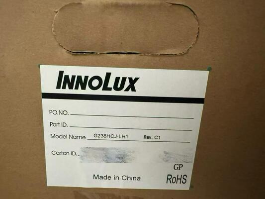 جودة لوحة LCD Innolux 23.8Inch مع 1920x1080 بكسل دقة 1000cd / m2 الوضوح و 30pin واجهة شاشة LCD الصناعية مصنع
