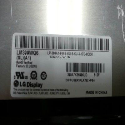 سعر جيد LM300WQ6 SLA1 شاشة LCD 30 بوصة ، طبقة صلبة 350CD 92P شاشة تلفزيون LCD الانترنت