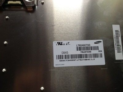 سعر جيد 16.7M لون شاشة لمسة عالية الدقة سامسونج 24 بوصة 30 دبوس 4000cd/m2 LTM240CT03 الانترنت