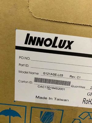 سعر جيد 20 وصلة دبوس شاشة مراقبة صناعية 12.1'' 800*600 بكسل Innoux G121AGE-L03 الانترنت