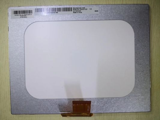 سعر جيد AUO شاشة LCD صناعية 8 بوصة مع 1024 * 768 بكسل 300cd / m2 الوضوح و 40 Pin واجهة LVDS الانترنت