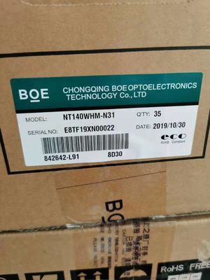 سعر جيد بو 14 بوصة وحدات شاشة LCD الحاسوب مع 1366x768 دقة 30 دبوس رابط و 220 cd / m2 الوضوح الانترنت