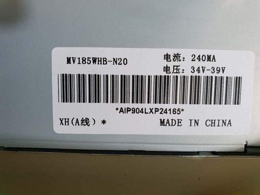 سعر جيد MV185WHB-N20 84PPI 30 Pin BOE 18.5 بوصة لوحة عرض LCD الانترنت