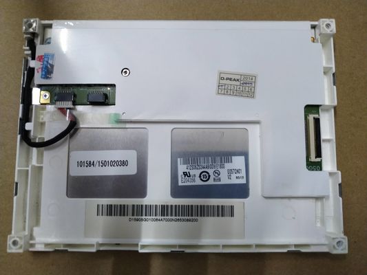 سعر جيد AUO 5.7 بوصة لوحة LCD الصناعية 320 × 240 بكسل 800cd / m2 السطوع 50k ساعات عمل وقت العمل شاشة TFT-LCD الانترنت