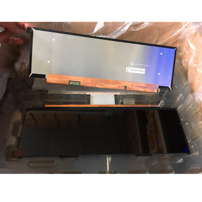 3840 * 1110 بكسل BOE 14 بوصة شاشة LCD ممتدة 300cd / m2 30 دبوس NV140XTM-N52 (BOE085F) 3.3V 1200: 1 15K ساعة WLED