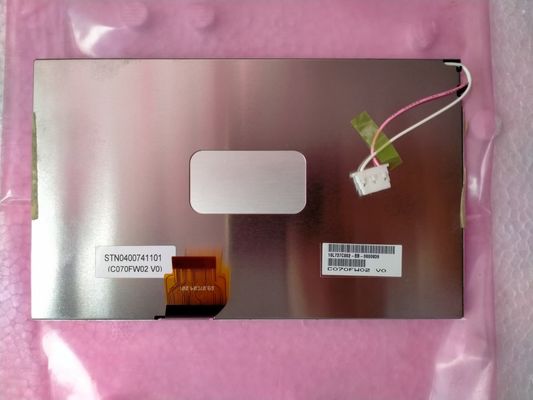 سعر جيد شاشة LCD لسيارات 7 بوصة 500cd / m2 مع شاشة FPC TFT-LCD ذات 30 دبوس لتطبيقات السيارات الانترنت