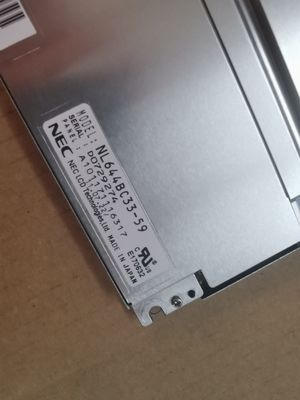 76PPI COMS 10.4 بوصة شاشة LCD الصناعية 450cd/M2 NEC NL6448BC33-59