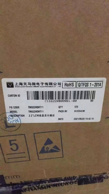 2.2 بوصة PDA Lcd Module TM022HDHT11 240×320 180PPI 39 PIN SPI RGB