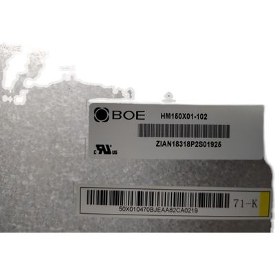 سعر جيد لوحة BOE الصناعية LCD مقاس 15 بوصة HM150X01-102 بدقة 1024 × 768 وسطوع 350 شمعة/م² وكثافة بكسل 85 بكسل لكل بوصة الانترنت